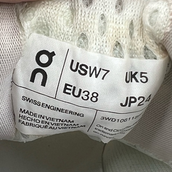 ON Running Women’s Cloudmonster Size 7 ‘Aloe’ Shoes Sneakers - Picture 10 of 10